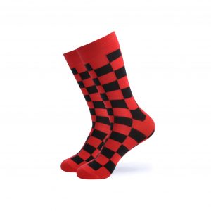checkers red socks