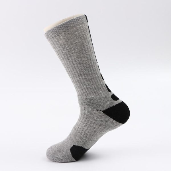 grey compression socks