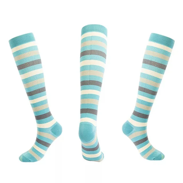 cool stripes knee high socks