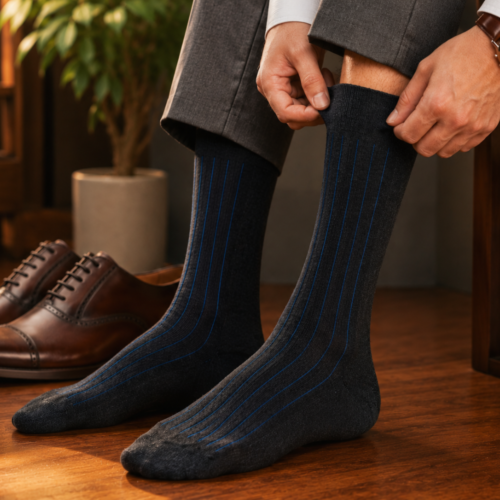Mercerized Cotton Socks (Box of 3)