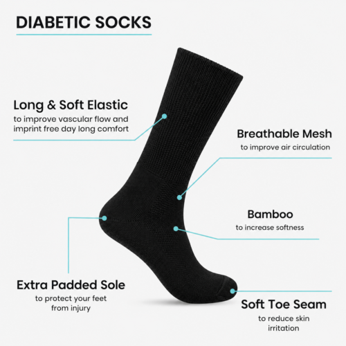 Bamboo Diabetic Socks
